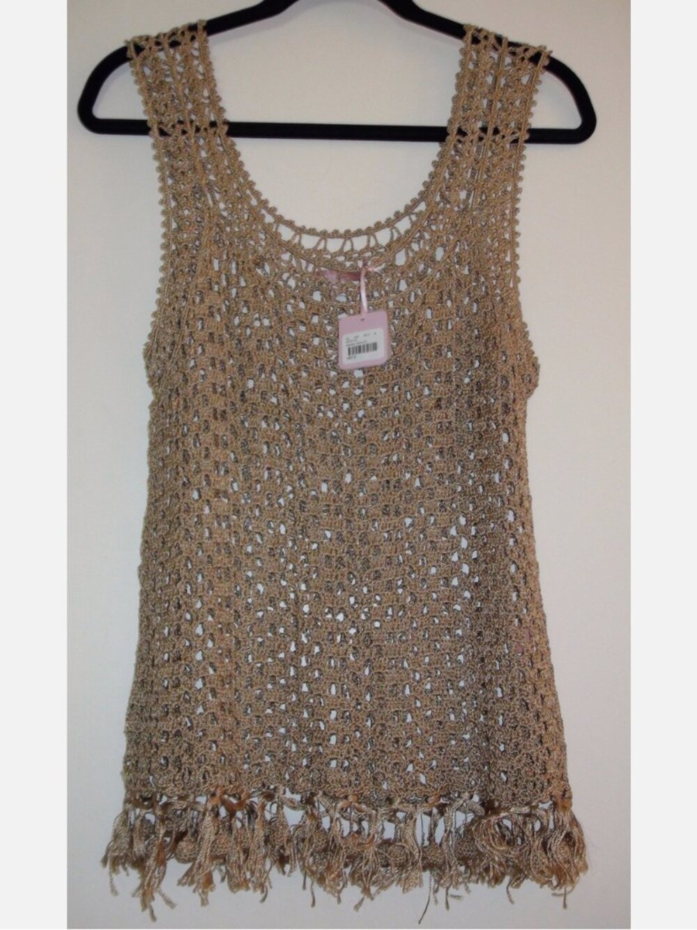 Calypso St. Barth Abriana Hand Crochet Tank Top